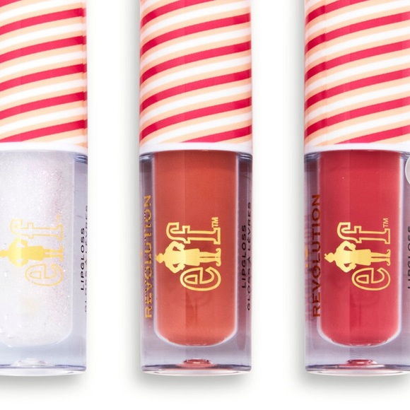 elf™🎄🎅🏻Candy Cane Forest Lip Gloss Trio x Buddy the Elf Spa Headwrap - Picture 5 of 9